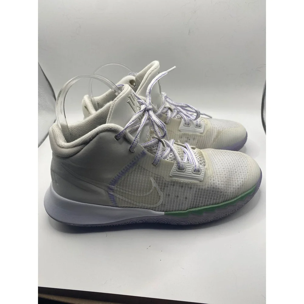 Nike Kyrie Flytrap Basketball Shoes Kids White Sneakers Athletic‎